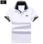 Summer Polo Shirt Men Cotton Short Sleeved Jerseys Polos Para Hombre Casual Embroidery Business man Tops&Tees Polo Shirt
